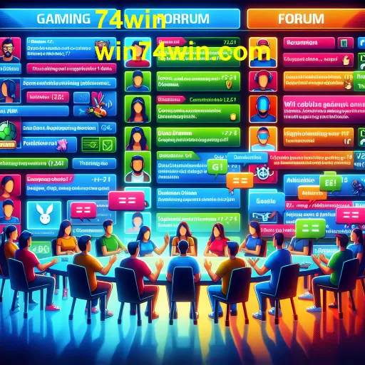 Descubra o 'Fórum de Jogadores' do 74win: A Comunidade Ideal para Gamers